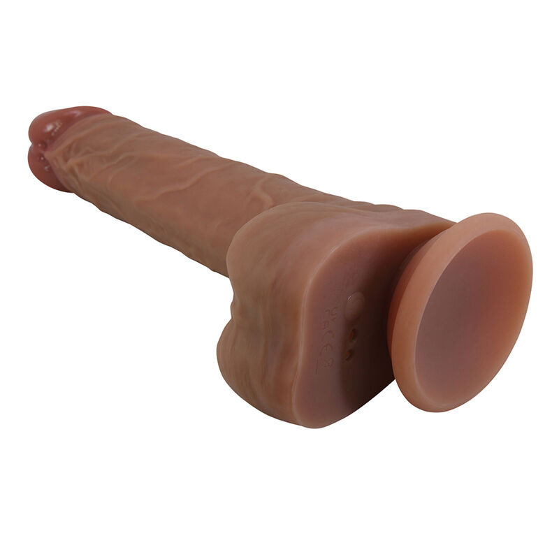Pretty love - jonathan realistic thrusting vibrator with remote control brown 1