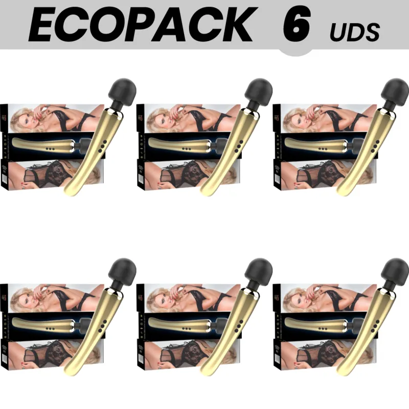 Ecopack 6 Units - Ibiza Wand Luxury Massager