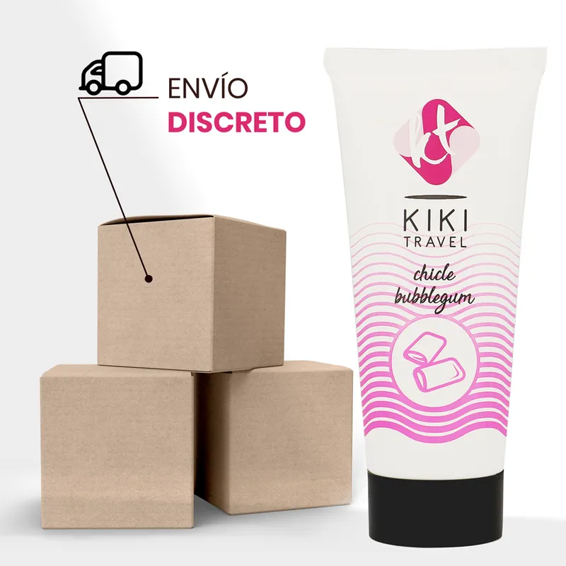 Kikí Travel Strawberry Gum Lubricant 50 Ml