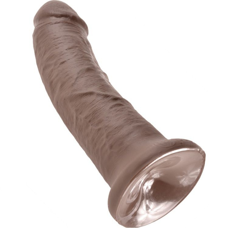 King cock - 8 dildo brown 20.3 cm 4