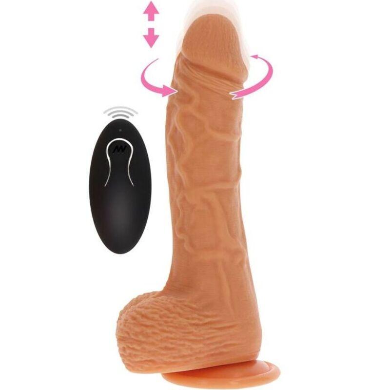 Get Real - Up&Down Rotating Vibr Dildo Skin