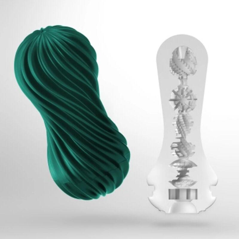Tenga Flex Fizzy Green Masturbator 2