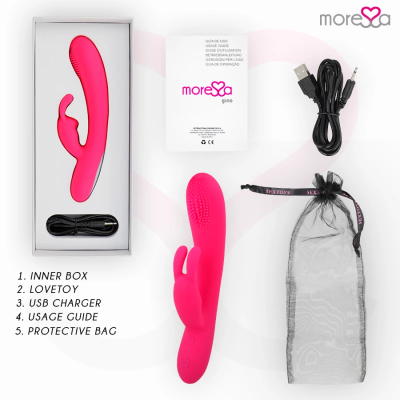 Moressa - gino premium silicone rechargeable 6