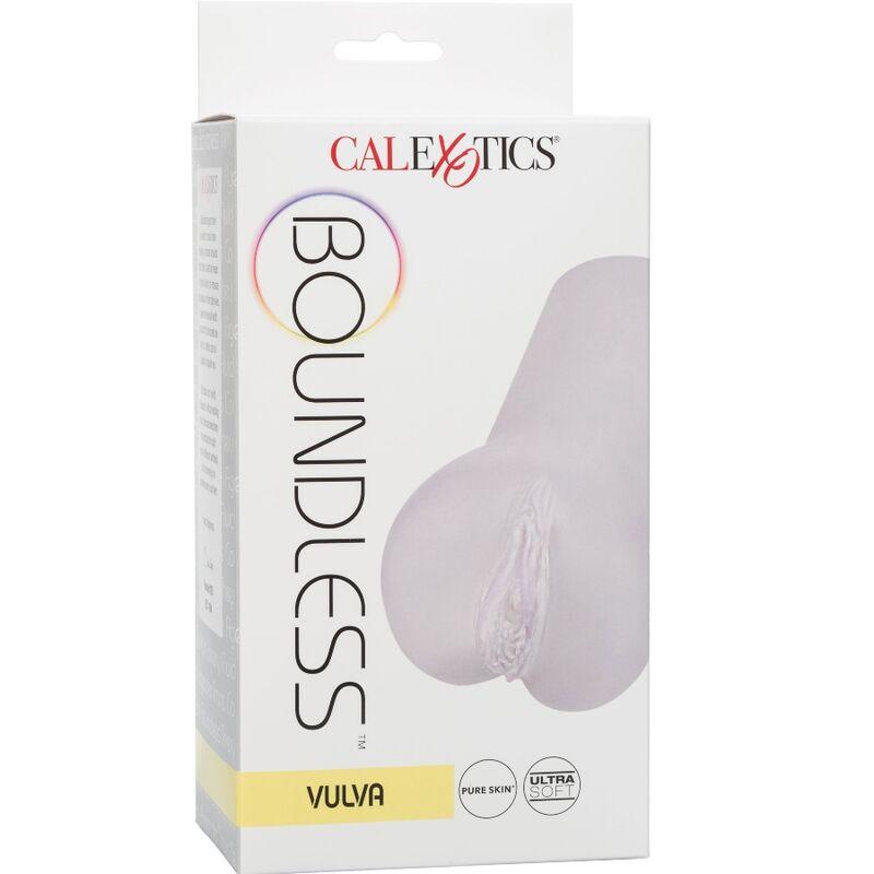 Calex Boundless Vulva Stroker - Transparent 7