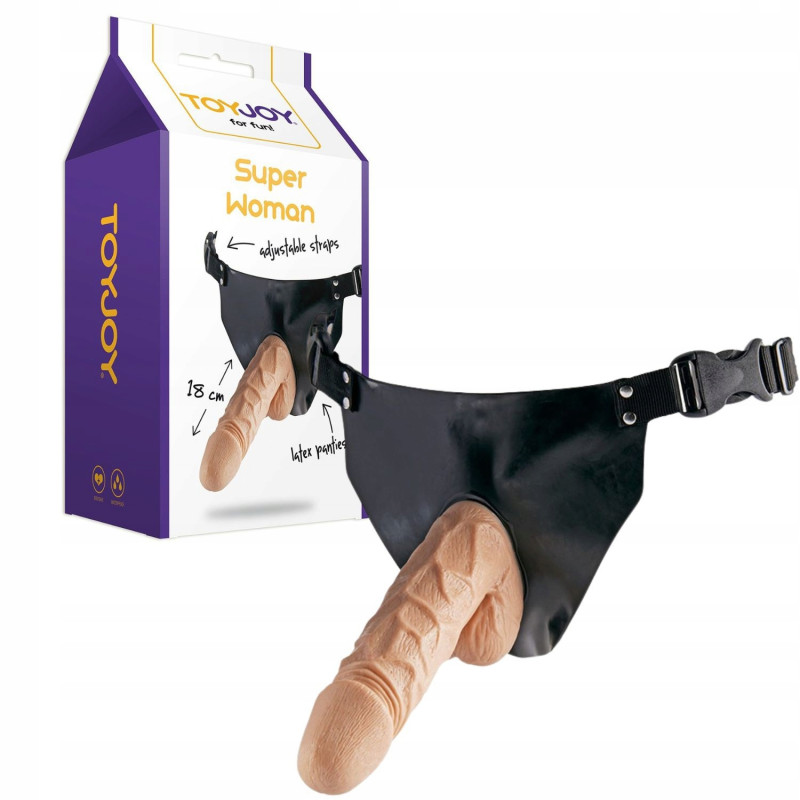 ToyJoy Classics Superwoman Strap-On 18cm - Strapon