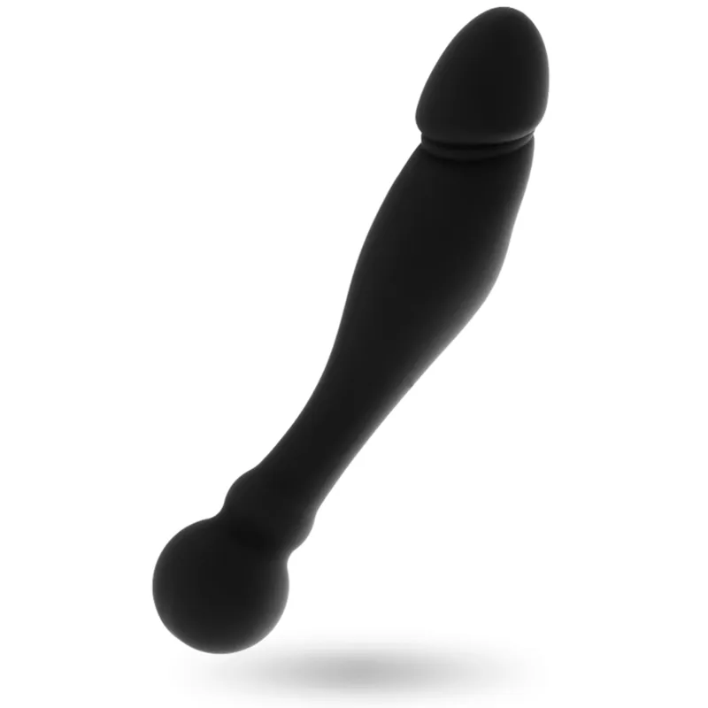 Black&Silver - Karl G-Spot Stimulating Dildo 18 Cm 1