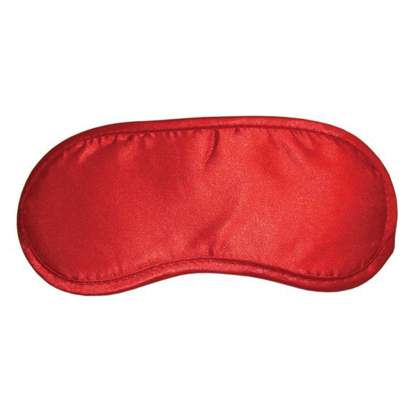 Sportsheets - Sex & Mischief Satin Blindfold Red