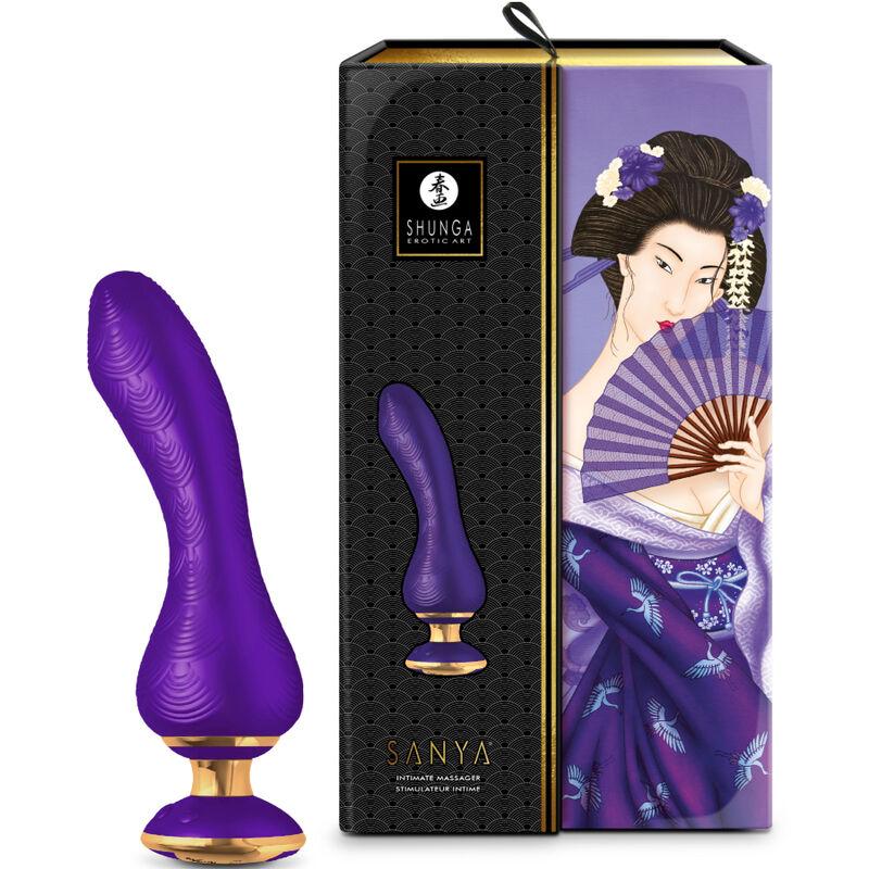 Shunga - Sanya Intimate Massager Violet - Vibrátor