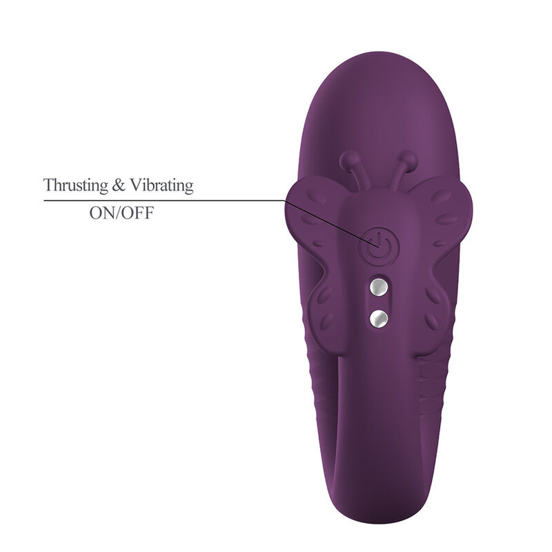 Pretty love - klay thrusting egg vibrator app control purple 5
