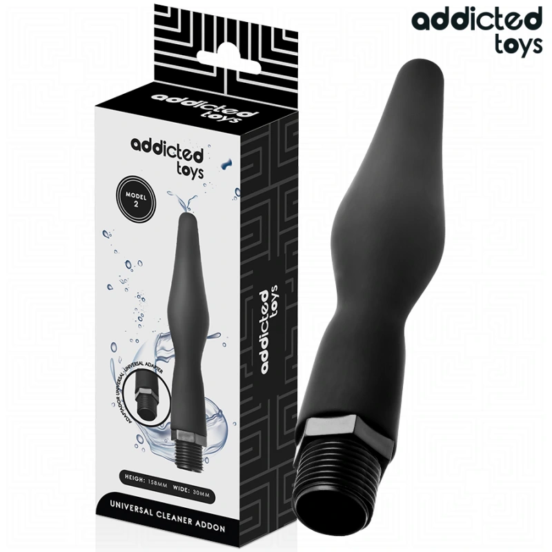 Addicted toys - anal cleaner with universal adapter model 2