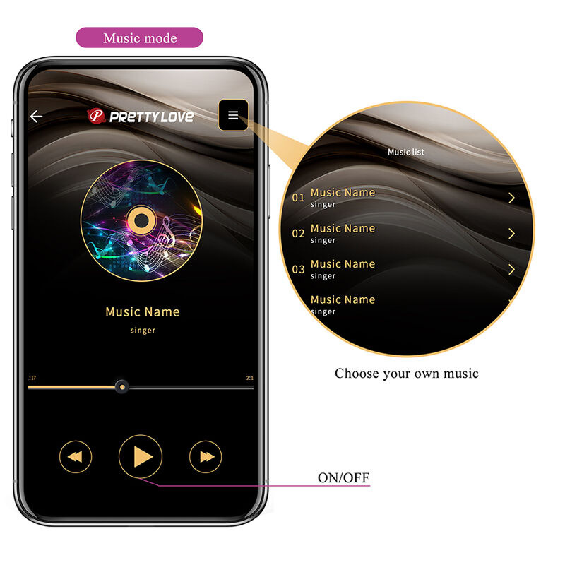 Pretty love - klay thrusting egg vibrator app control purple 13