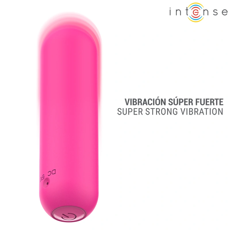 Intense - judy rechargeable vibrating bullet with remote control pink 2