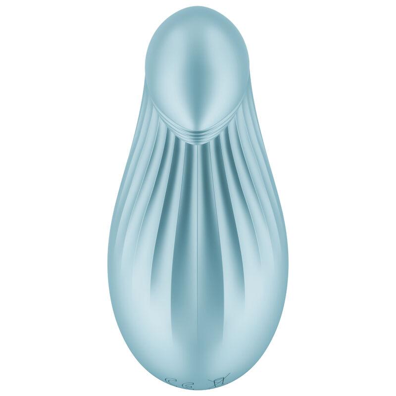 Satisfyer Dipping Delight Lay-On Vibrator - Blue