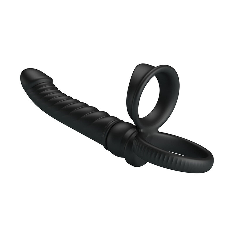 Pretty love - merritt anal vibrator with ring and vibration black 6