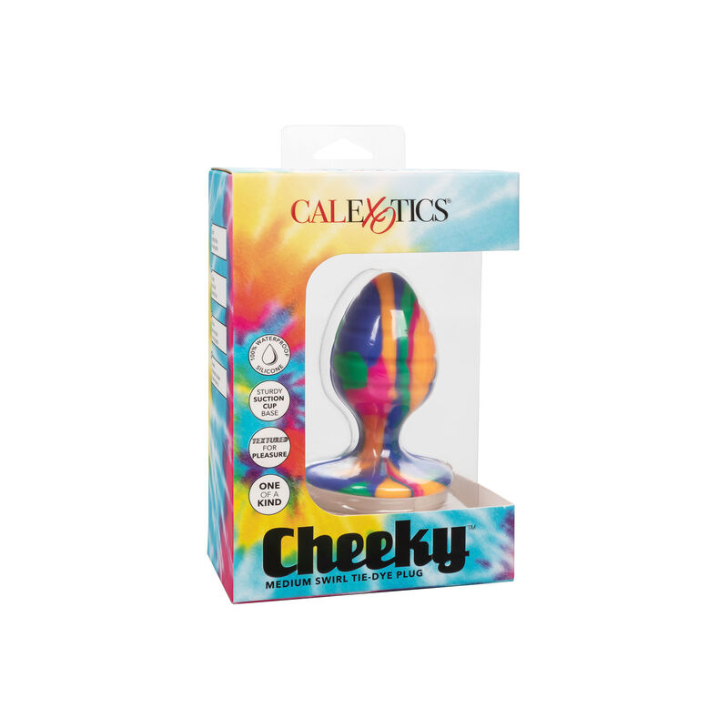 Calexotics - cheeky medium swirl anal plug 3
