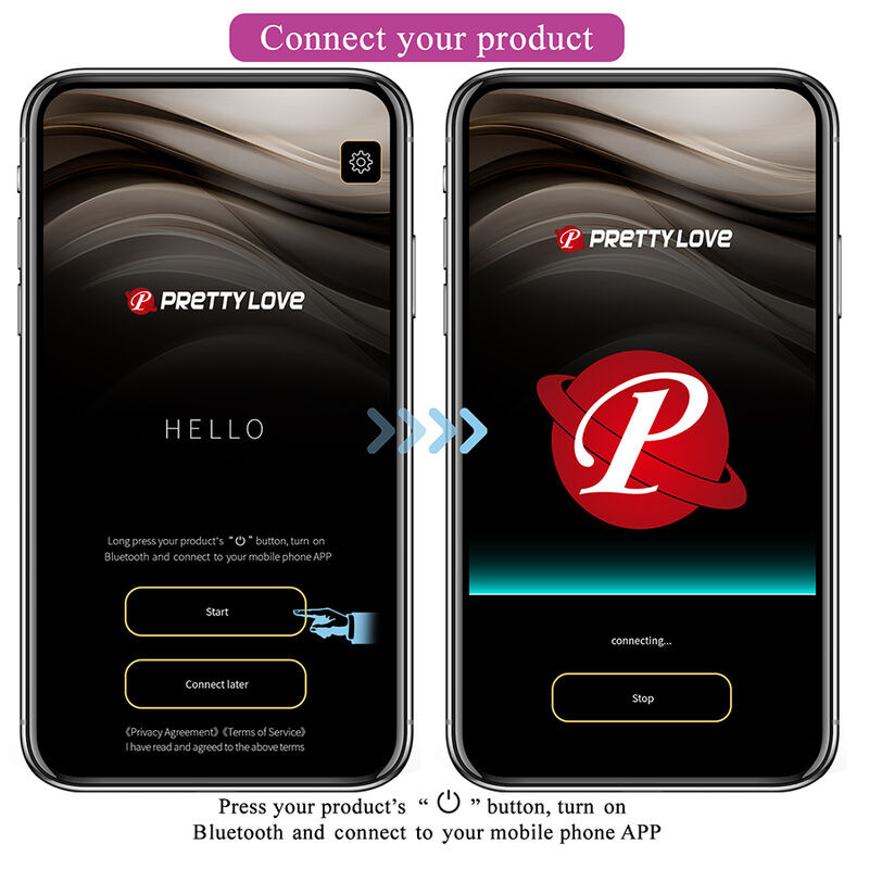 Pretty love - klay thrusting egg vibrator app control purple 8