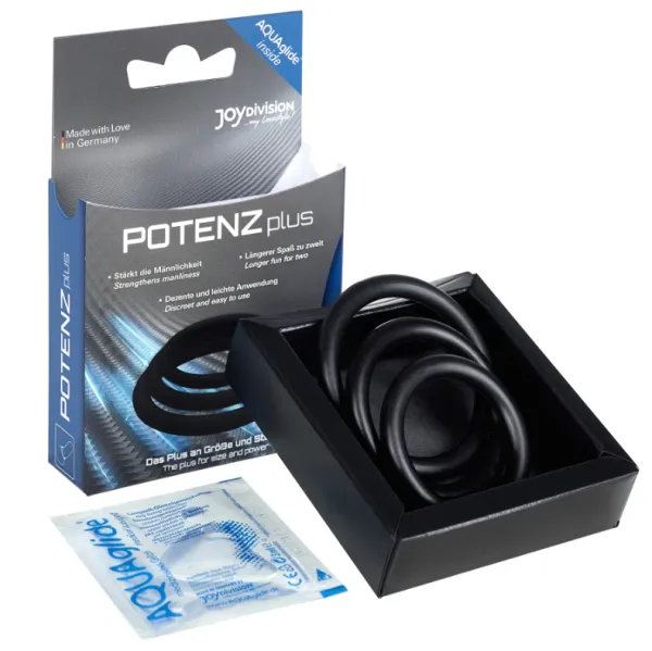 Potenzplus Black, Set Of 3 (S, M, L) 1