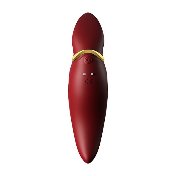Zalo - Hero Clitoral Pulsewave Vibrator Wine Red 4