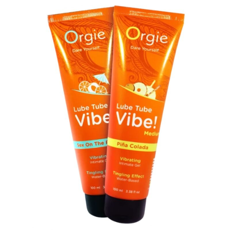 Orgie - lube tube vibe! piÑa colada kissable intimate gel medium tingling 100 ml 3