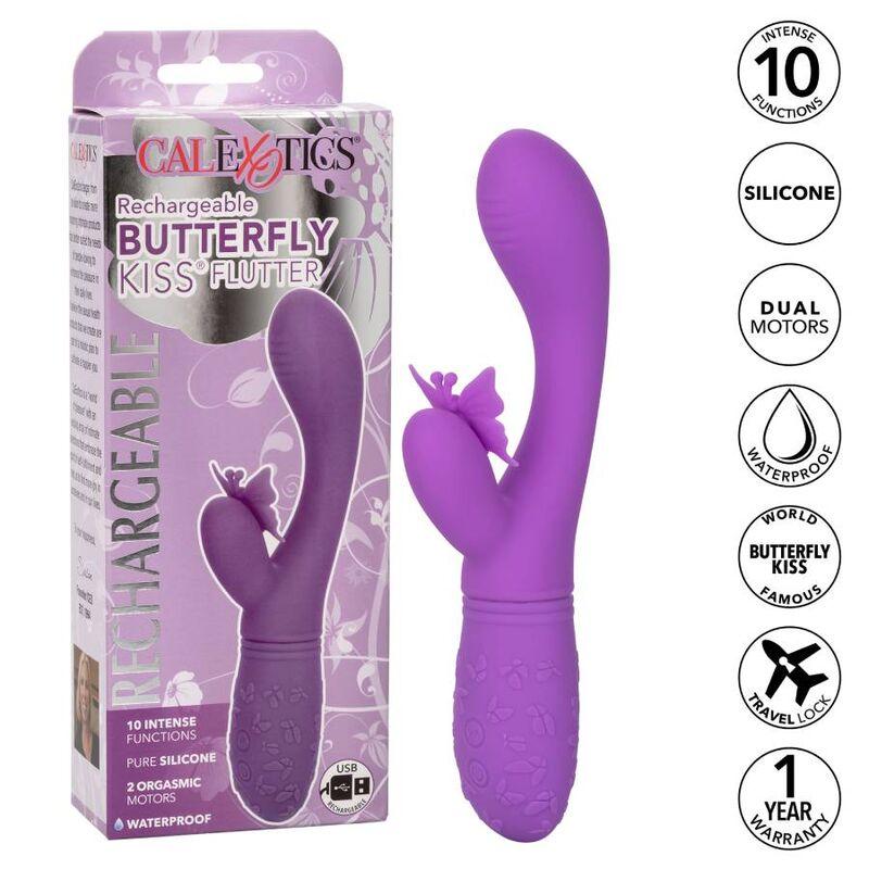 California Exotics Butterfly Kiss Flutter Violet 1