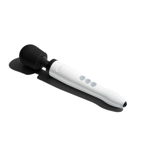 Doxy - Die Cast R Rechargeable Wand Massager Stardust White