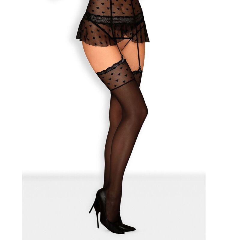 Obsessive - Heartia Stockings L/Xl