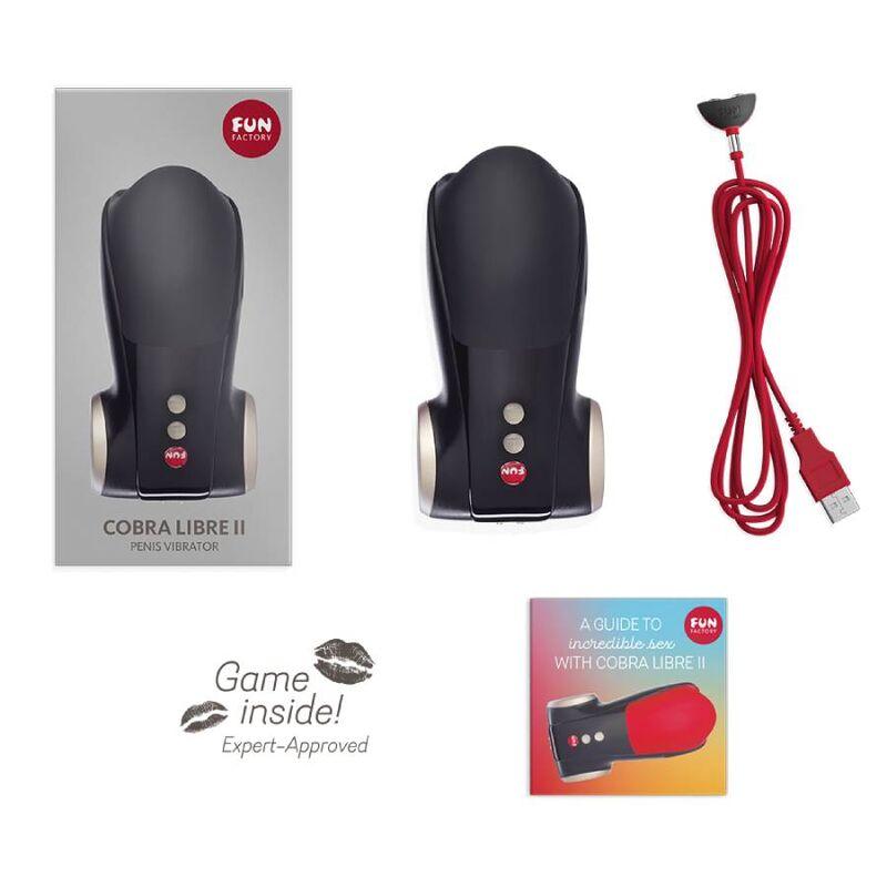 Fun Factory - Cobra Libre Ii Head Of Penis Stimulator Black 6