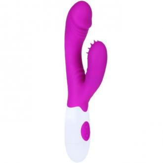 Pretty Love Flirtation - Andre Vibrator With Clit Stimulatio