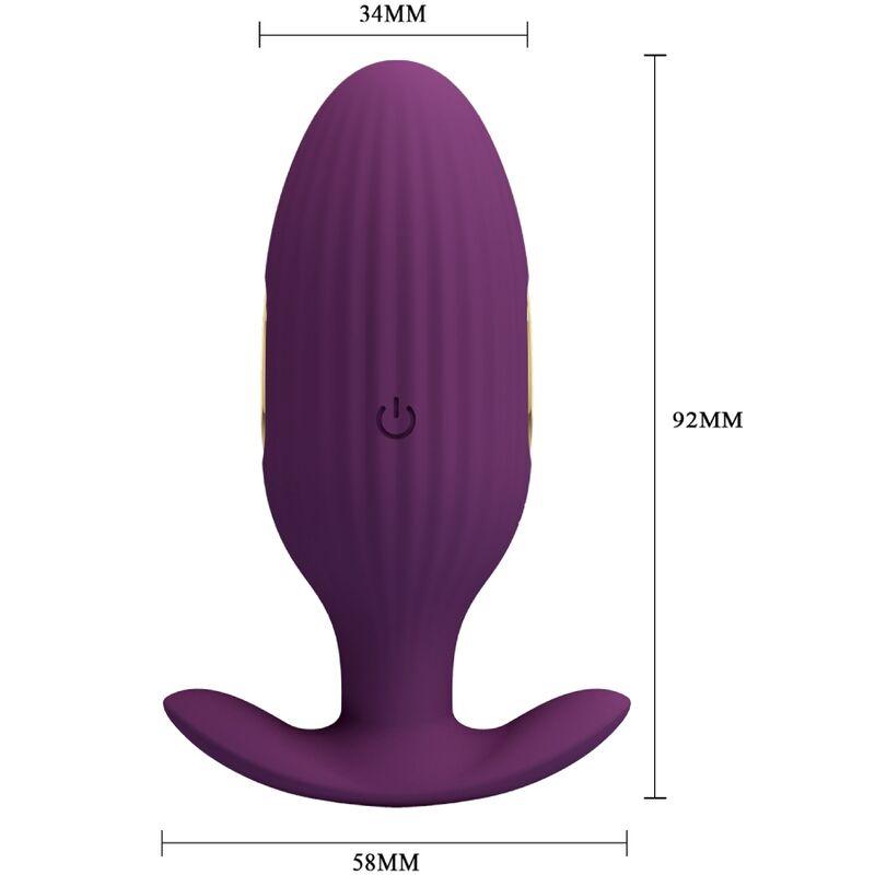 Pretty Love - Jefferson App Controlled Anal Plug Purple 4