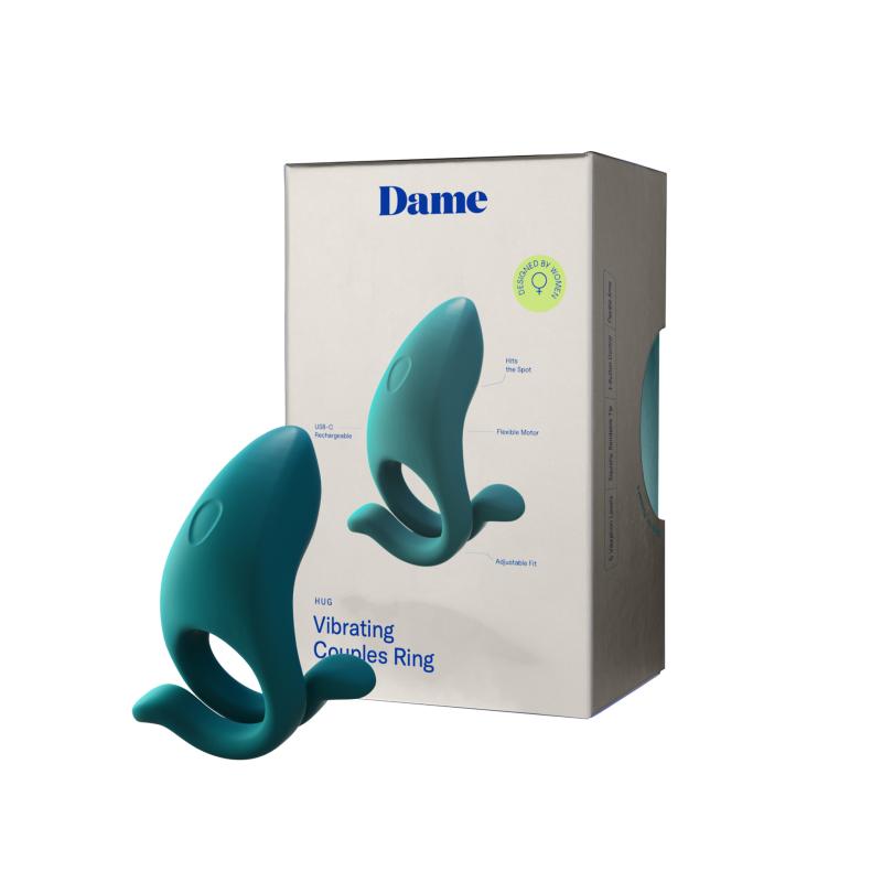 Dame - Hug Adjustable Cock Ring Fir 4