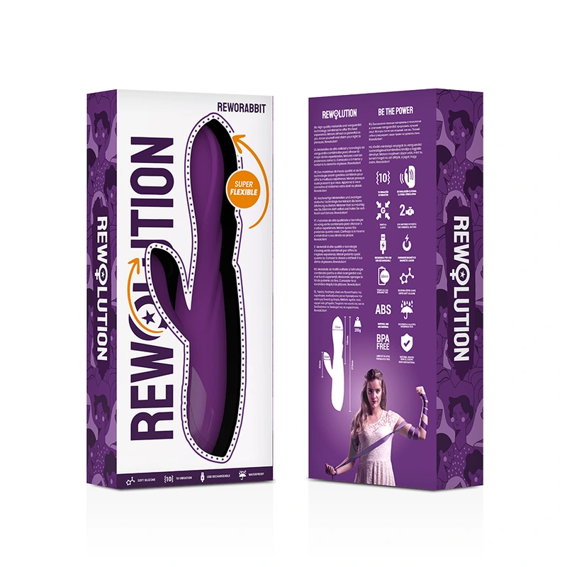 Rewolution - reworabbit flexible vibrator with rabbit 6