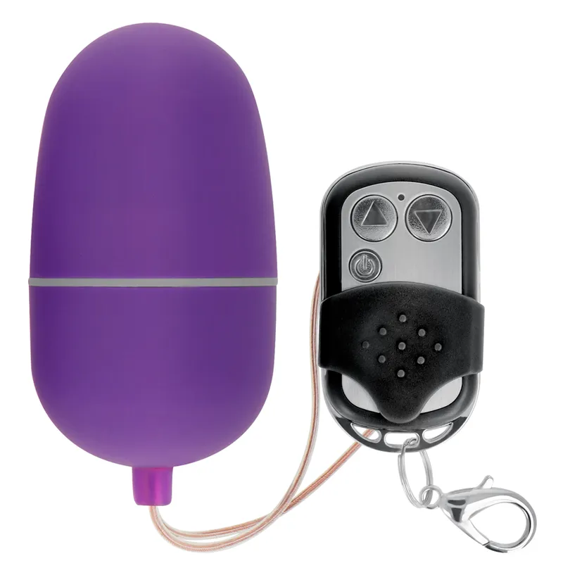 Online Remote Control Vibrating Egg M - Purple 2