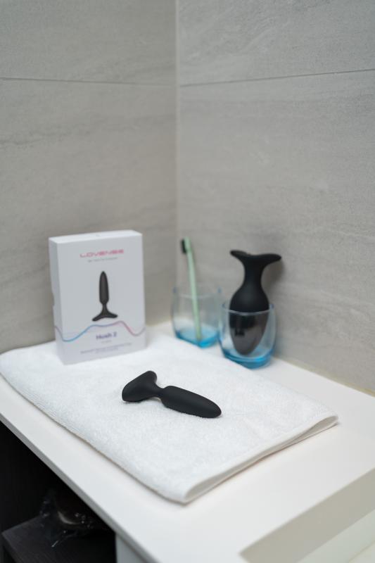 Lovense - Hush 2 Butt Plug XS 25 mm Black 10