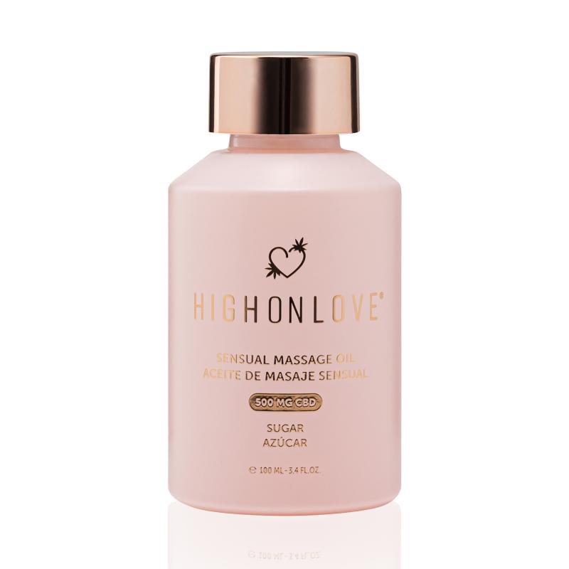 Highonlove - Cbd Sensual Massage Oil Sugar High 100 Ml