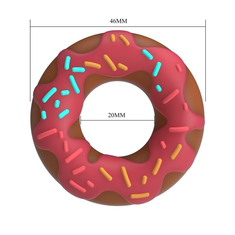 Pretty love - super donut penis ring pink 5
