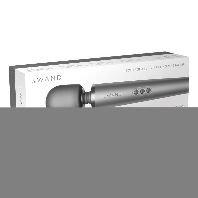 Le Wand - Rechargeable Massager Grey 4