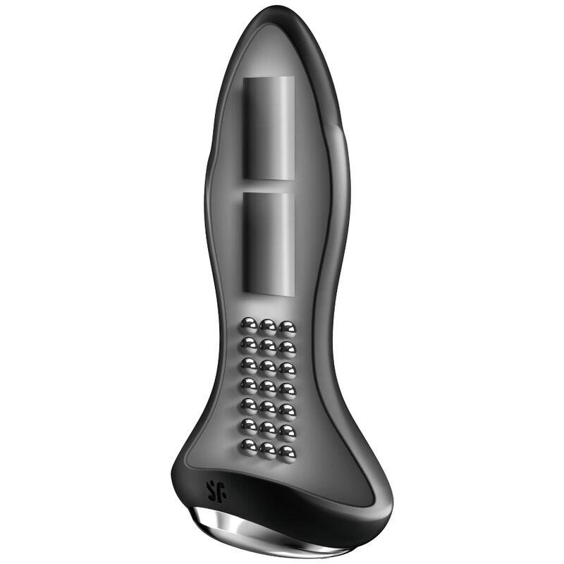 Satisfyer Rotator Plug 1+ Vibrating Plug Black - Análny Vibrátor 1