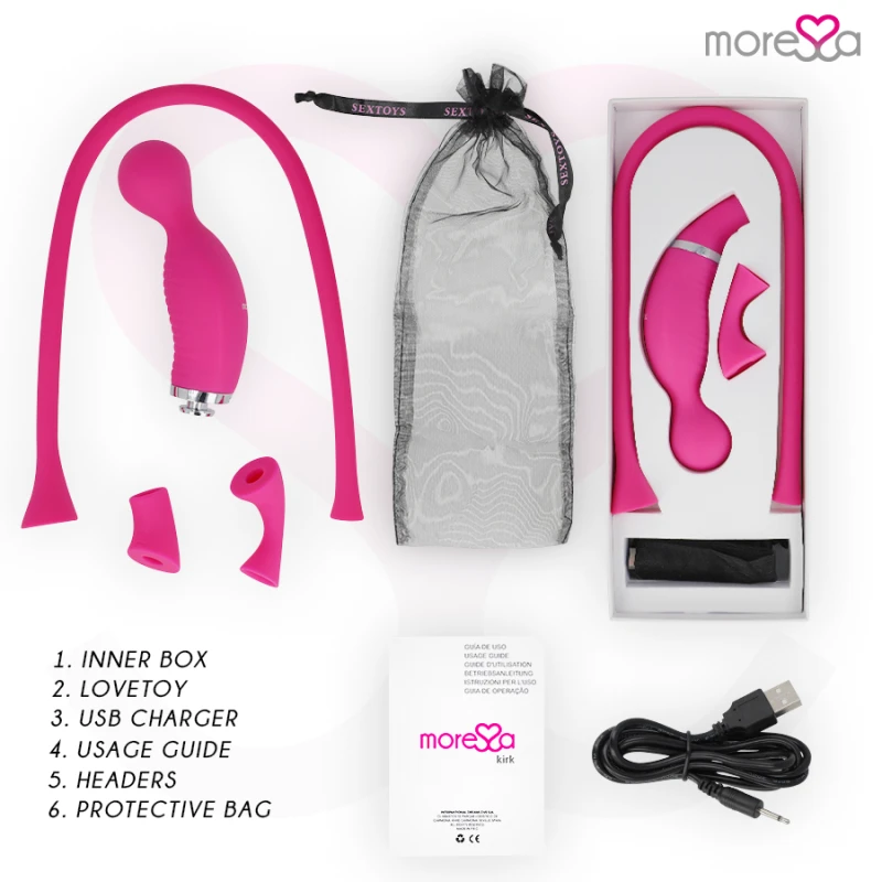 Amoressa Kirk Premium Silicone Rechargeable 5