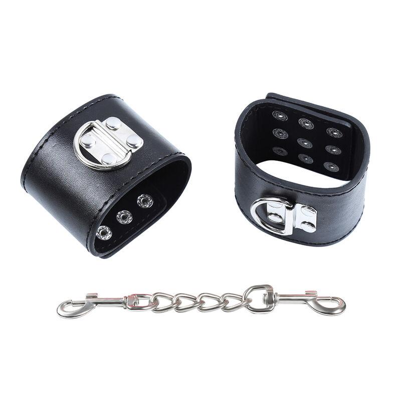 Ohmama Fetish Wrist Restraints Snap Fasten 1