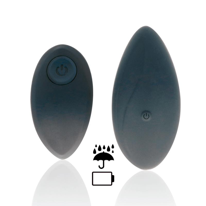 Black&Silver Zara Remote Control With Panty - Vibrátor Do Nohavičiek