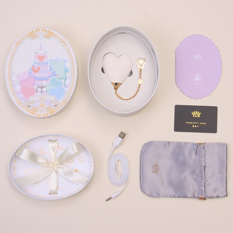Zalo - Baby Heart Personal Massager White 3