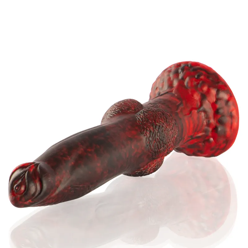 Epic - Prometheus Dildo Titan In Flames Rechargeable Remote Control