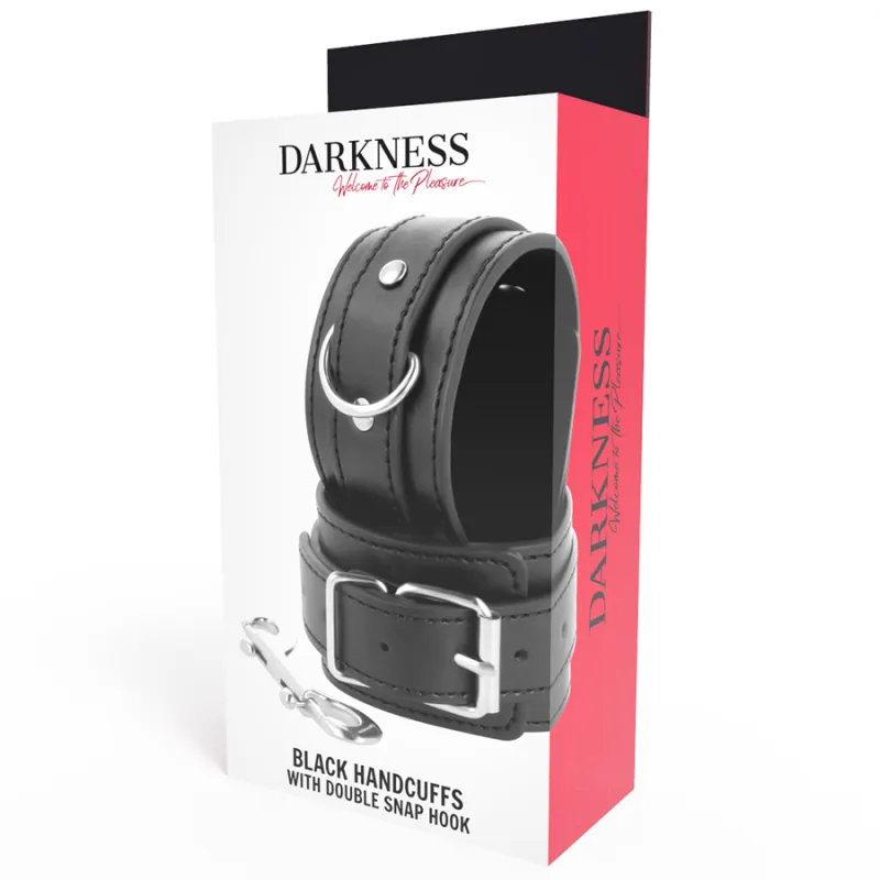 Darkness  Handcuffs  With Double Snap Hook - Putá