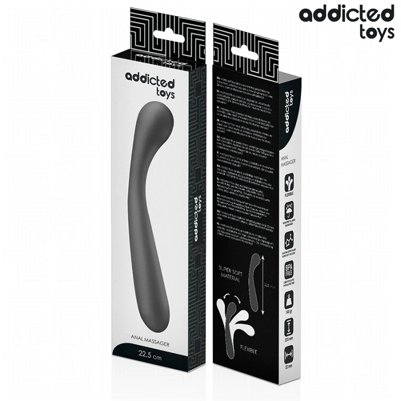 Addicted toys - double anal massager silicone 22.5 cm 5