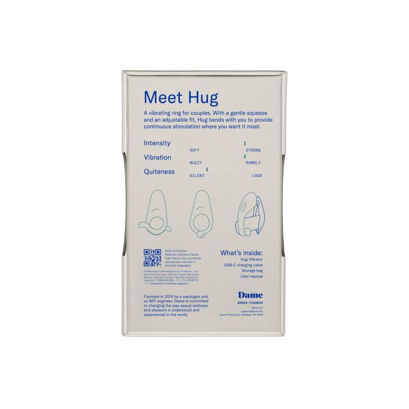 Dame - Hug Adjustable Cock Ring Steel 5