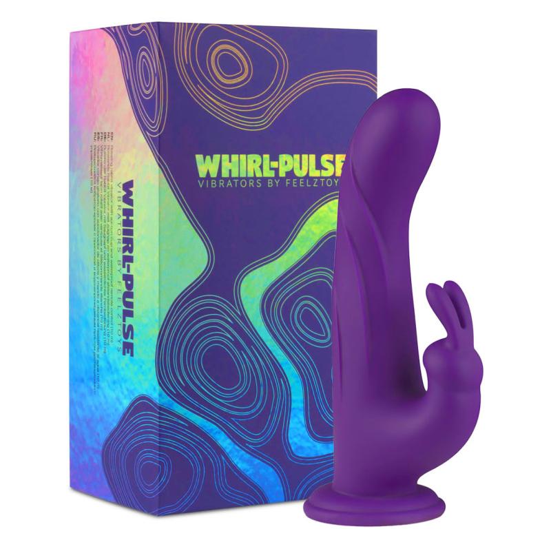 Feelztoys - Whirl-Pulse Rotating Rabbit Vibrator & Remote Co 9