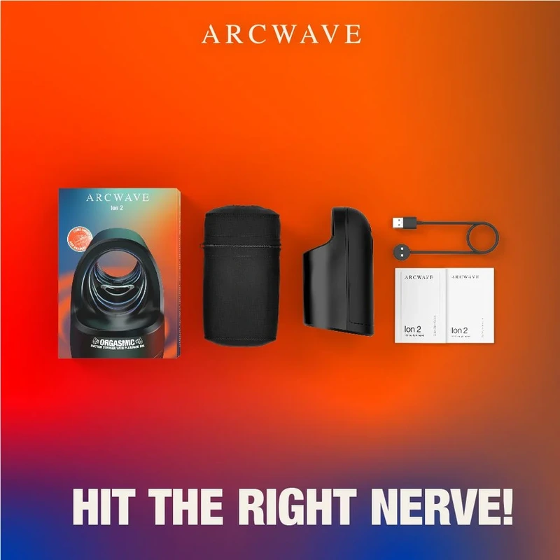 Arcwave - ion 2 male stroker with pulsating airwave stimulation black 7