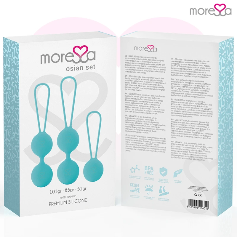 Moressa - Osian Set Premium Turquoise Silicone 6