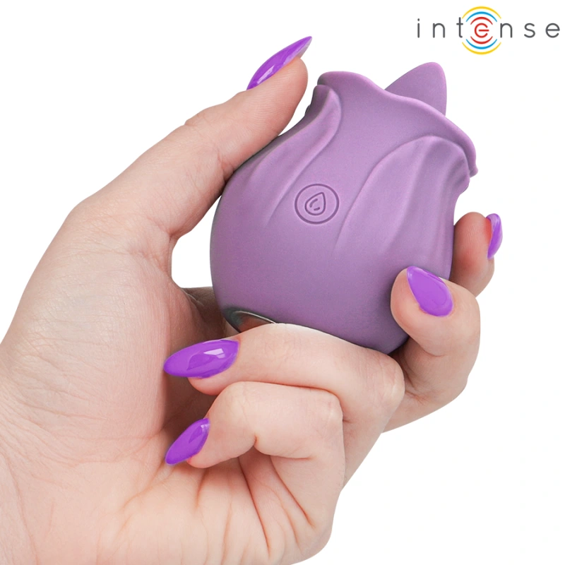 Intense - azalea flower clit stimulating 10 vibrations purple 3