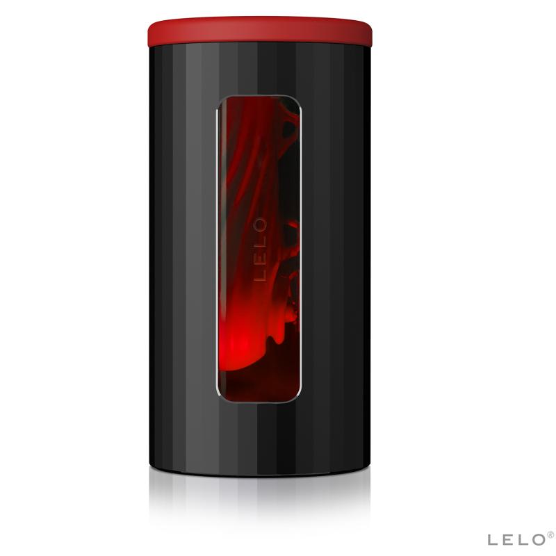 Lelo - F1 V2 Masturbator Black & Red - Masturbátor 2